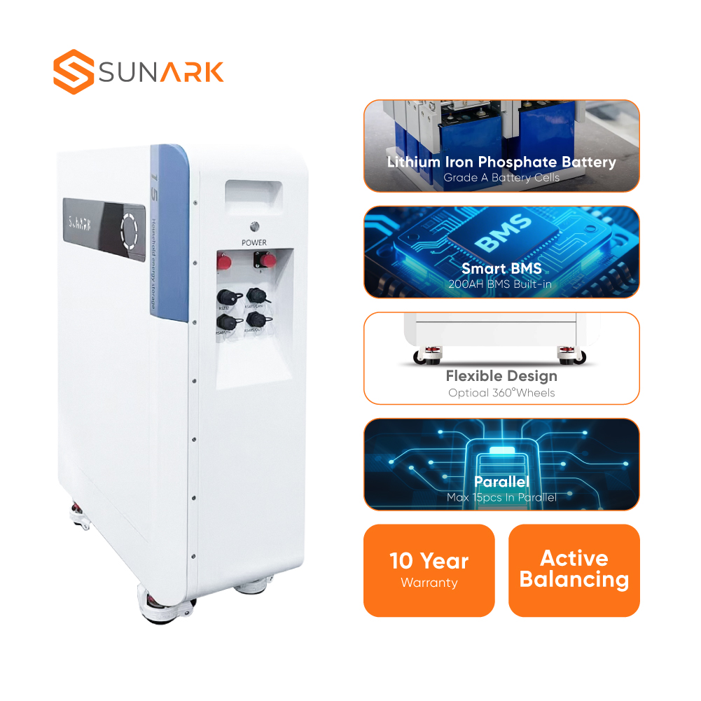 SunArk 10kWh 15kWh Lifepo4 Lit - Lifepo4 Battery Pack recension och pris