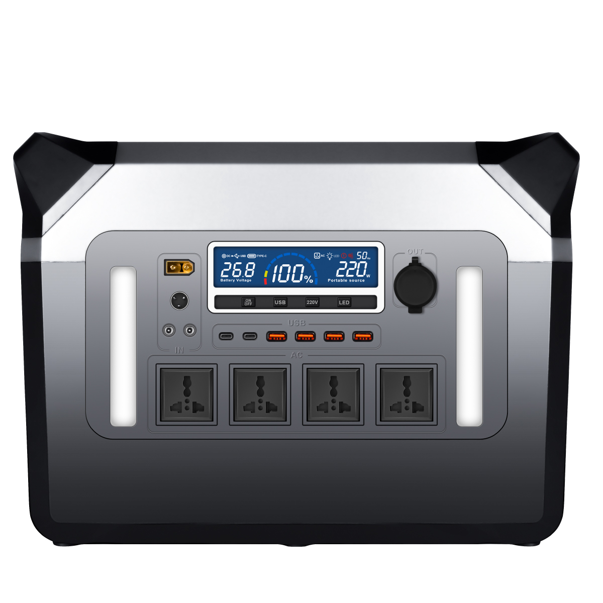 3000W Portable Power Station S - Pure Sine Wave Inverter recension och pris