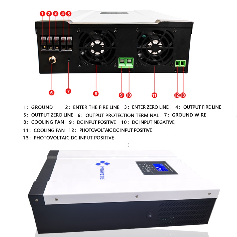 5.6KW 3.6KW Hybrid Solar Inver - Pure Sine Wave Inverter recension och pris