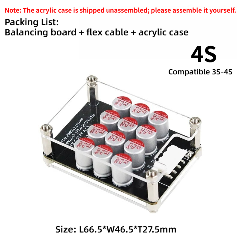 1pcs 5A 4S  Active Equalizer B - Lifepo4 Battery Pack recension och pris