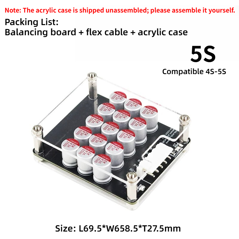 1pcs 5A 4S  Active Equalizer B - Lifepo4 Battery Pack recension och pris