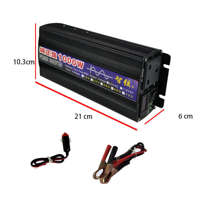 Pure Sine Wave Inverter 1000W  - Pure Sine Wave Inverter recension och pris